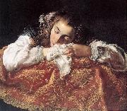 FETI, Domenico Sleeping Girl dh china oil painting artist